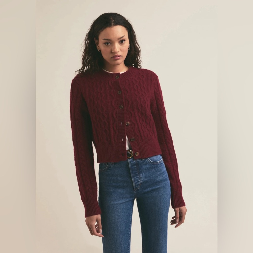 Favorite Daughter Eleanor Cardigan in Vineyard